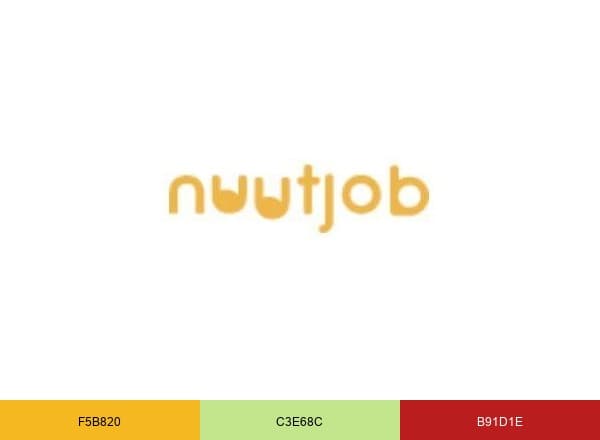 Nuutjob brand color palette