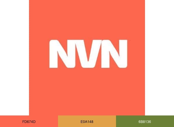 NVN Marine brand color palette