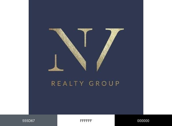 NV Realty Group brand color palette
