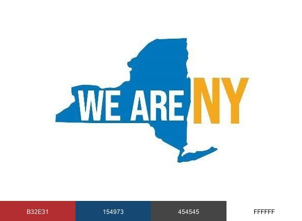 State of New York brand color palette