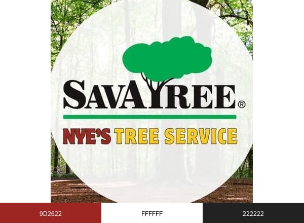 Nye's Tree Service brand color palette