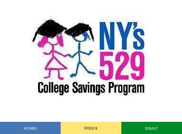 New York 529 College Savings Program brand color palette