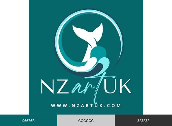 NZartUK brand color palette