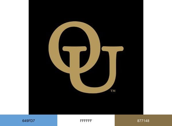 Oakland University brand color palette