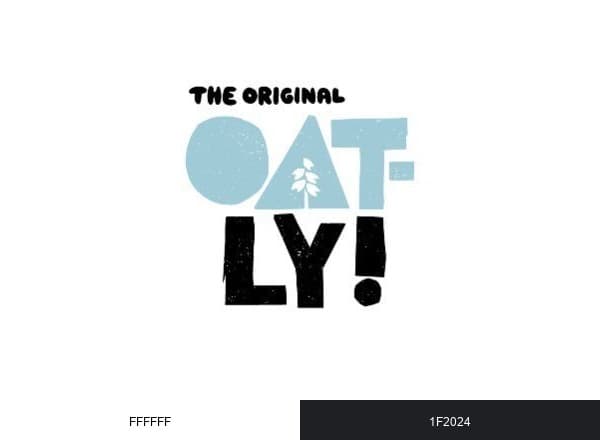Oatly brand color palette