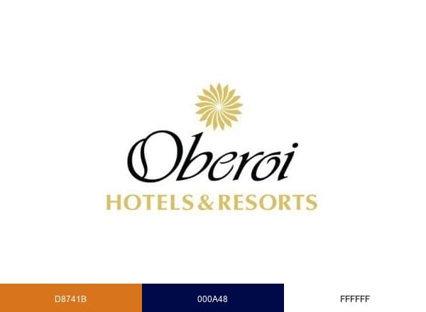 Oberoi Hotels & Resorts brand color palette