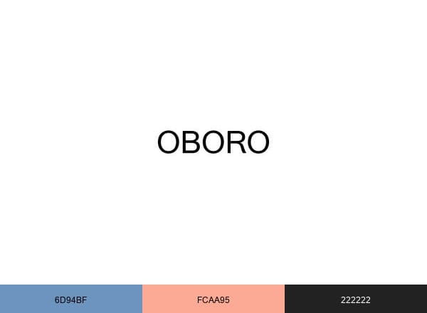 OBORO brand color palette