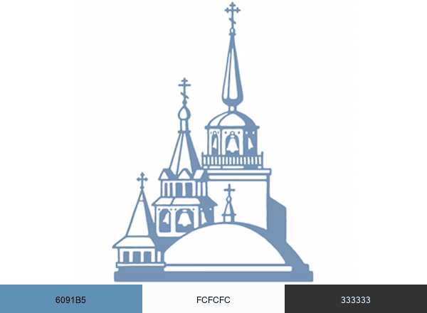 Orthodox Church OCA brand color palette