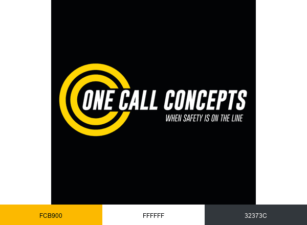 One Call Concepts brand color palette