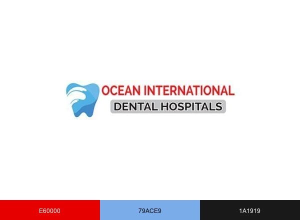 Ocean International Dental Hospitals brand color palette