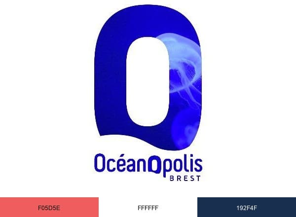Océanopolis Brest brand color palette