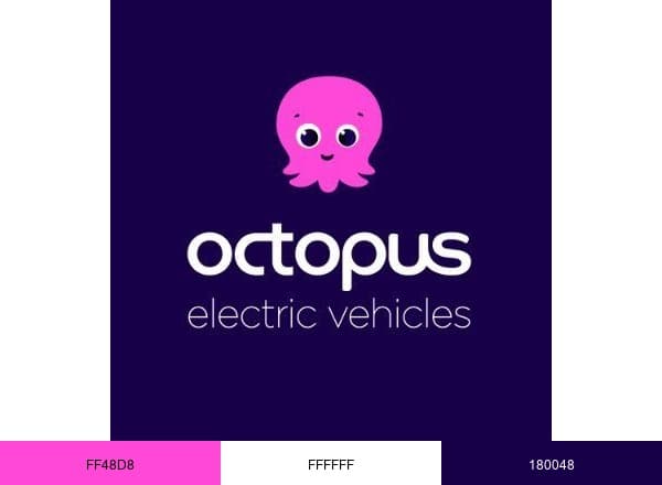 Octopus Electric Vehicles brand color palette