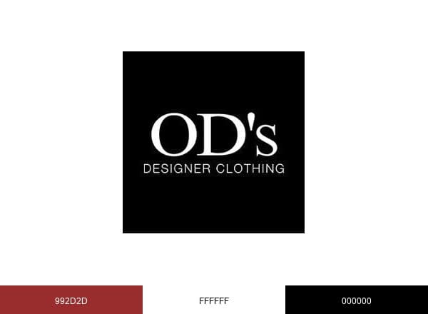 ODs DesignerClothing brand color palette