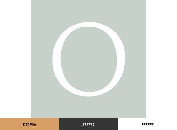 Oetker Hotels brand color palette
