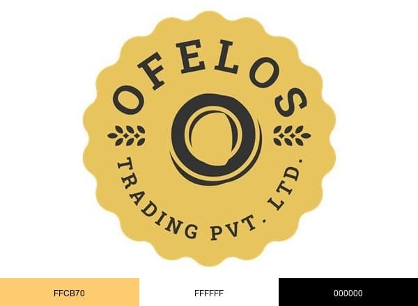 OFELOS EXPORT TRADE brand color palette