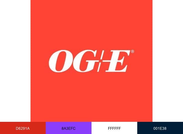 OGE Energy Corp. brand color palette