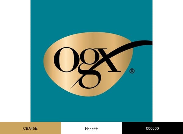 OGX Beauty brand color palette