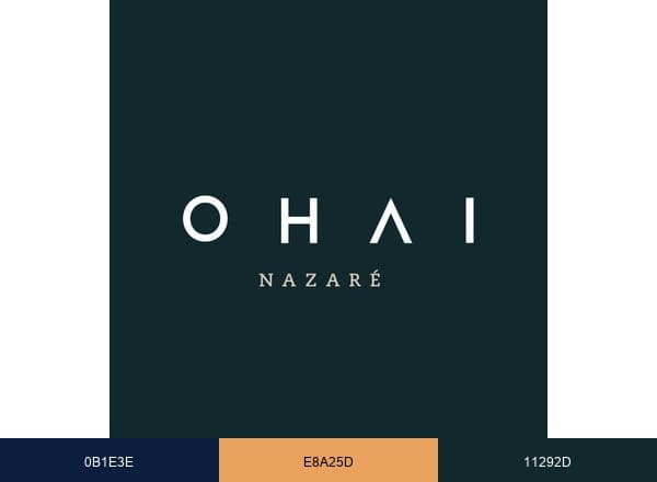 Ohai resorts brand color palette