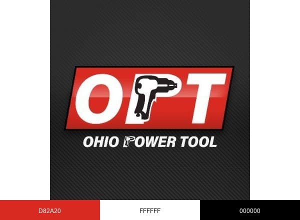 Ohio Power Tool brand color palette