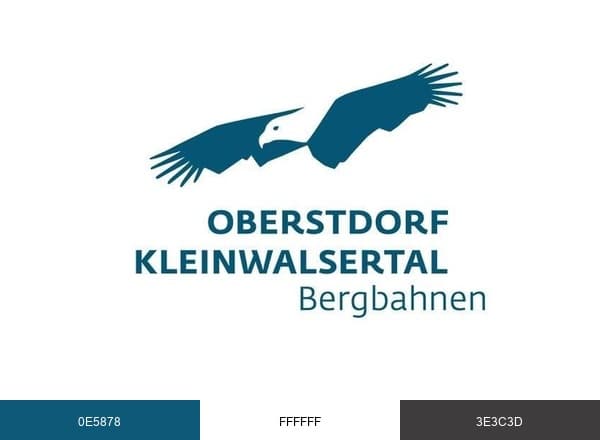 OK · Bergbahnen brand color palette