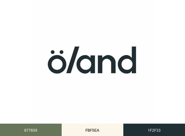 Oland.se brand color palette