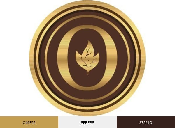 Oliva Cigar Company brand color palette