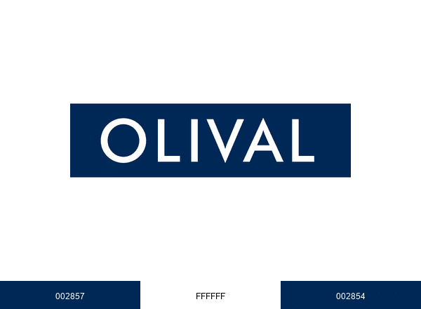 Olival Cosmetics brand color palette