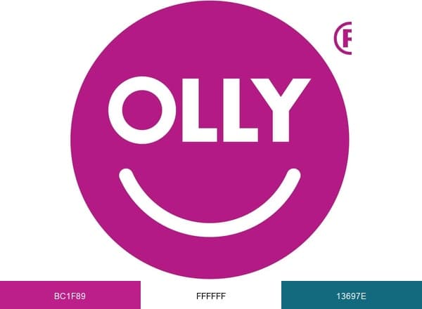 Olly brand color palette