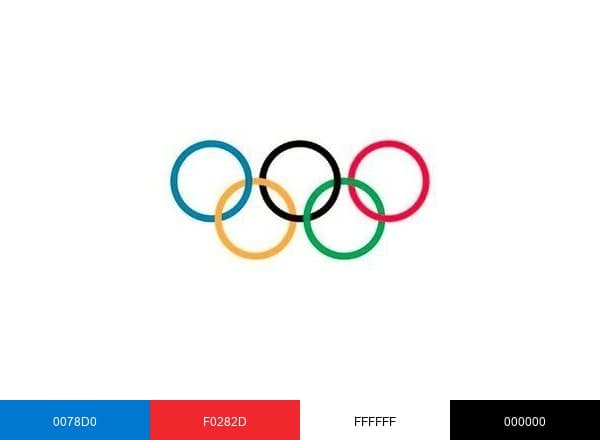 Olympics brand color palette