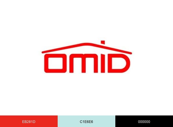 Omid brand color palette