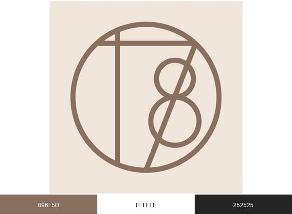 One7eight Design brand color palette