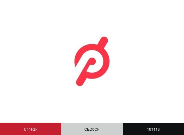 Peloton brand color palette