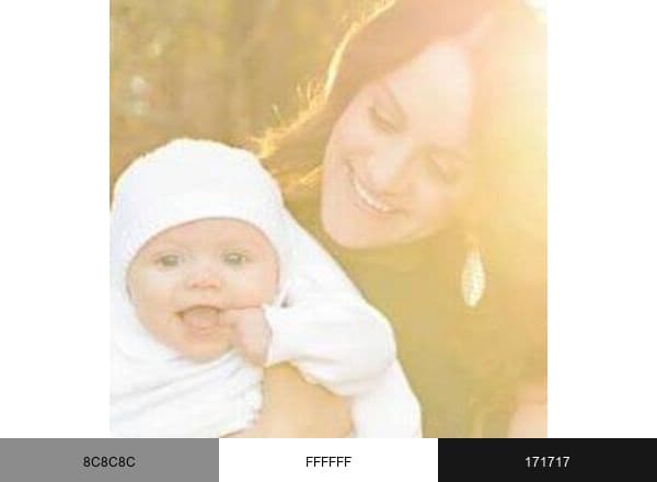 One Small Child brand color palette