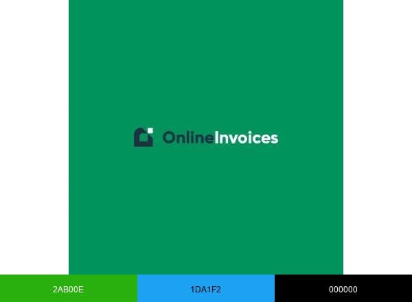 OnlineInvoices brand color palette