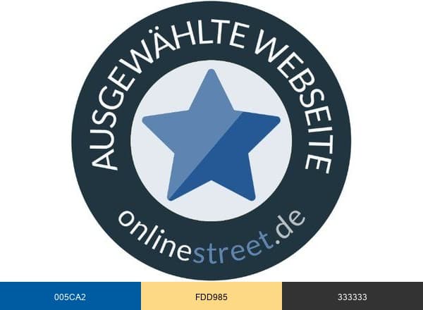Onlinestreet.De brand color palette