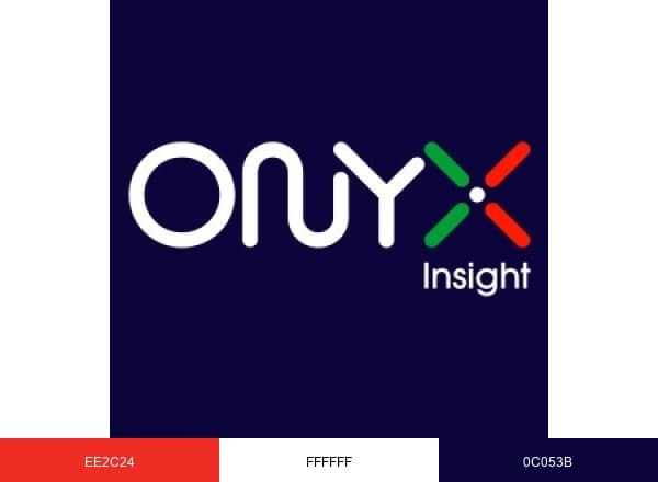 ONYX Insight brand color palette