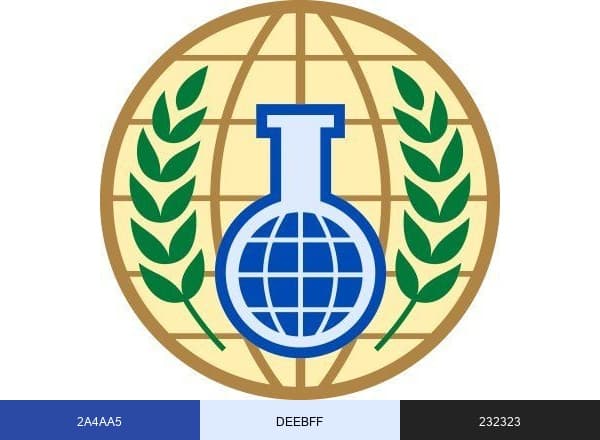 OPCW brand color palette