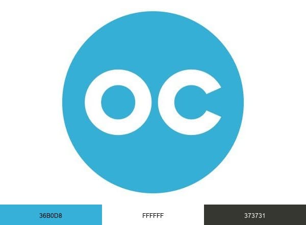 Open Culture brand color palette