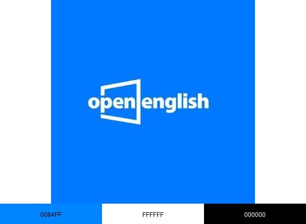 Openenglish brand color palette