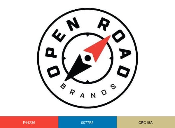 Open Road Brands brand color palette