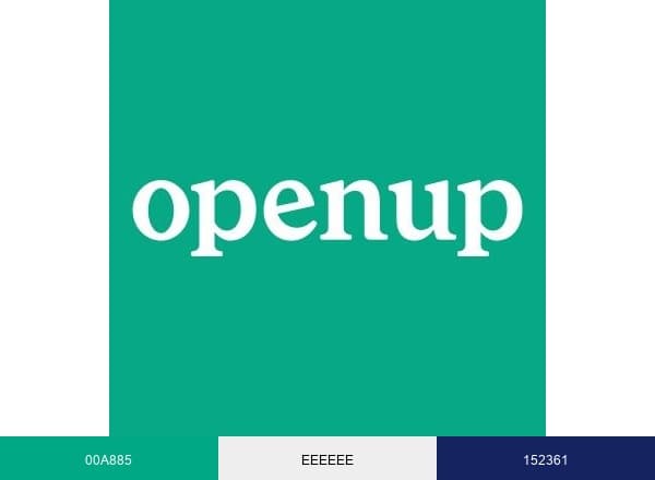 OpenUp brand color palette