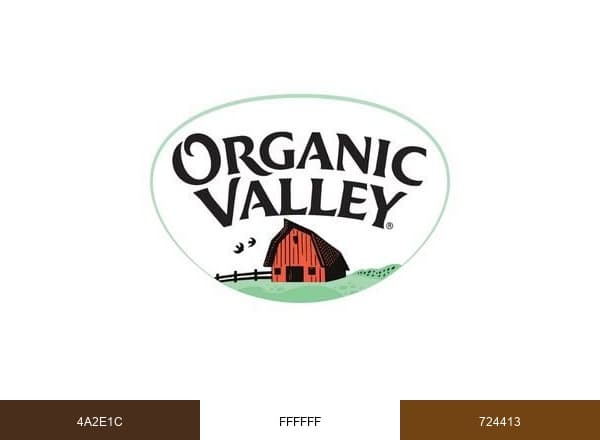 Organic Valley brand color palette