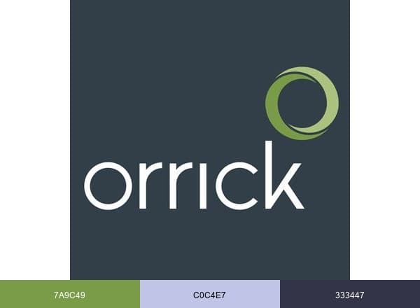 Orrick brand color palette