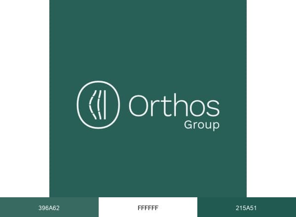 ORTHOS GROUP brand color palette