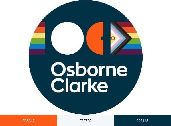 Osborne Clarke brand color palette