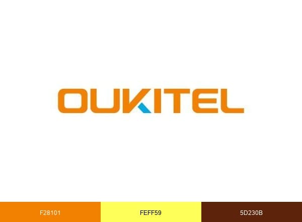 OUKITEL brand color palette