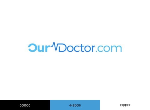 Our Doctor brand color palette
