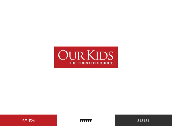 Our Kids brand color palette