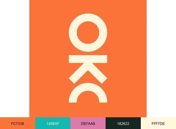 Our Kids' Climate brand color palette