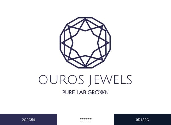 Ouros Jewels brand color palette
